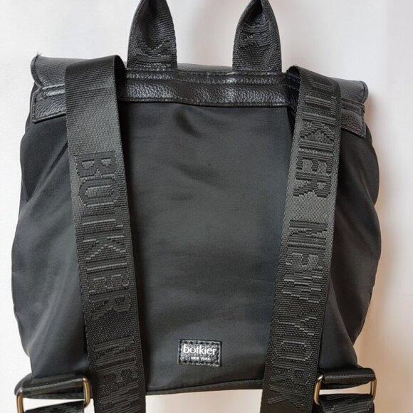 Botkier New York Black Trigger Mini Backpack Purse - Picture 3 of 7